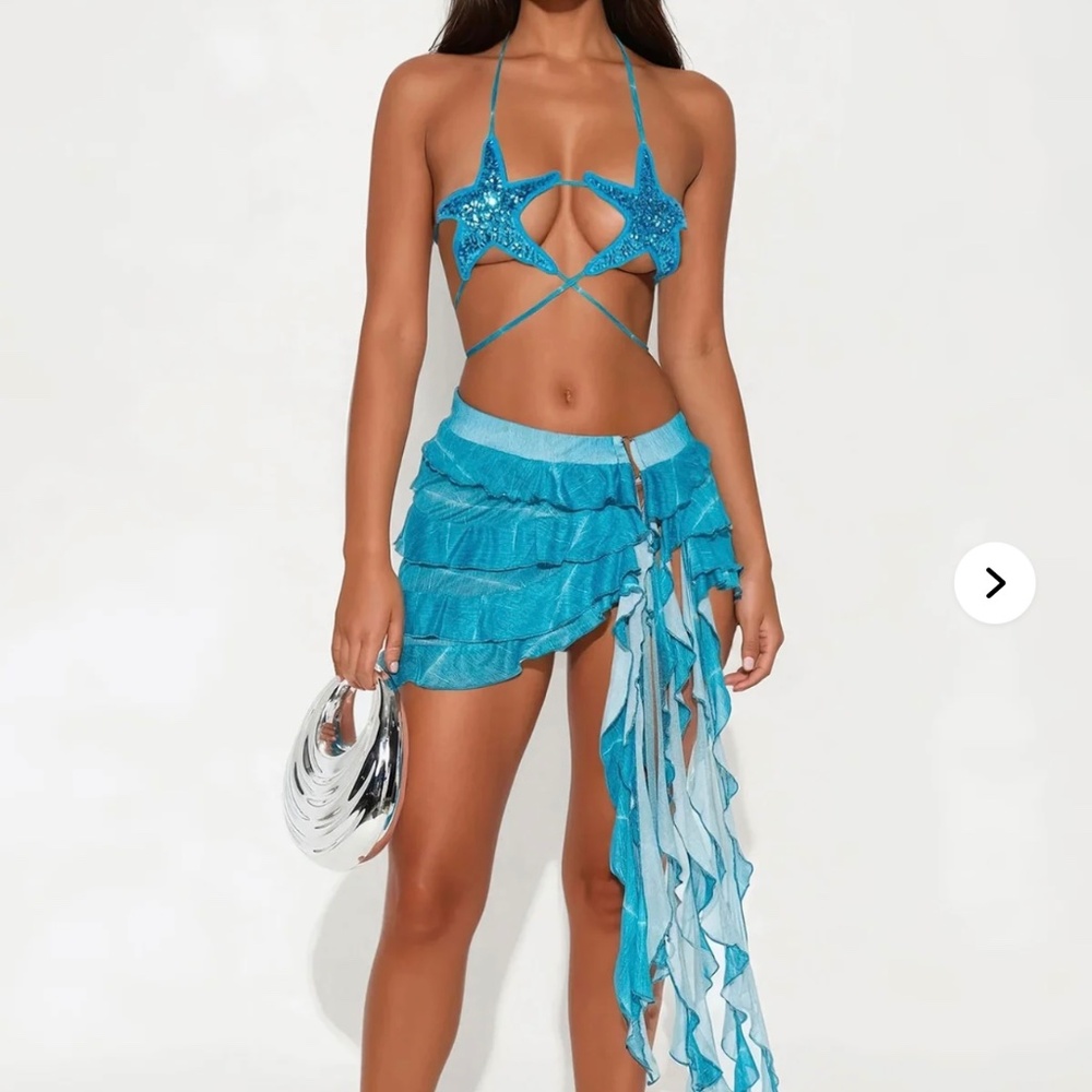 Sequin Star Blue Vacation Set